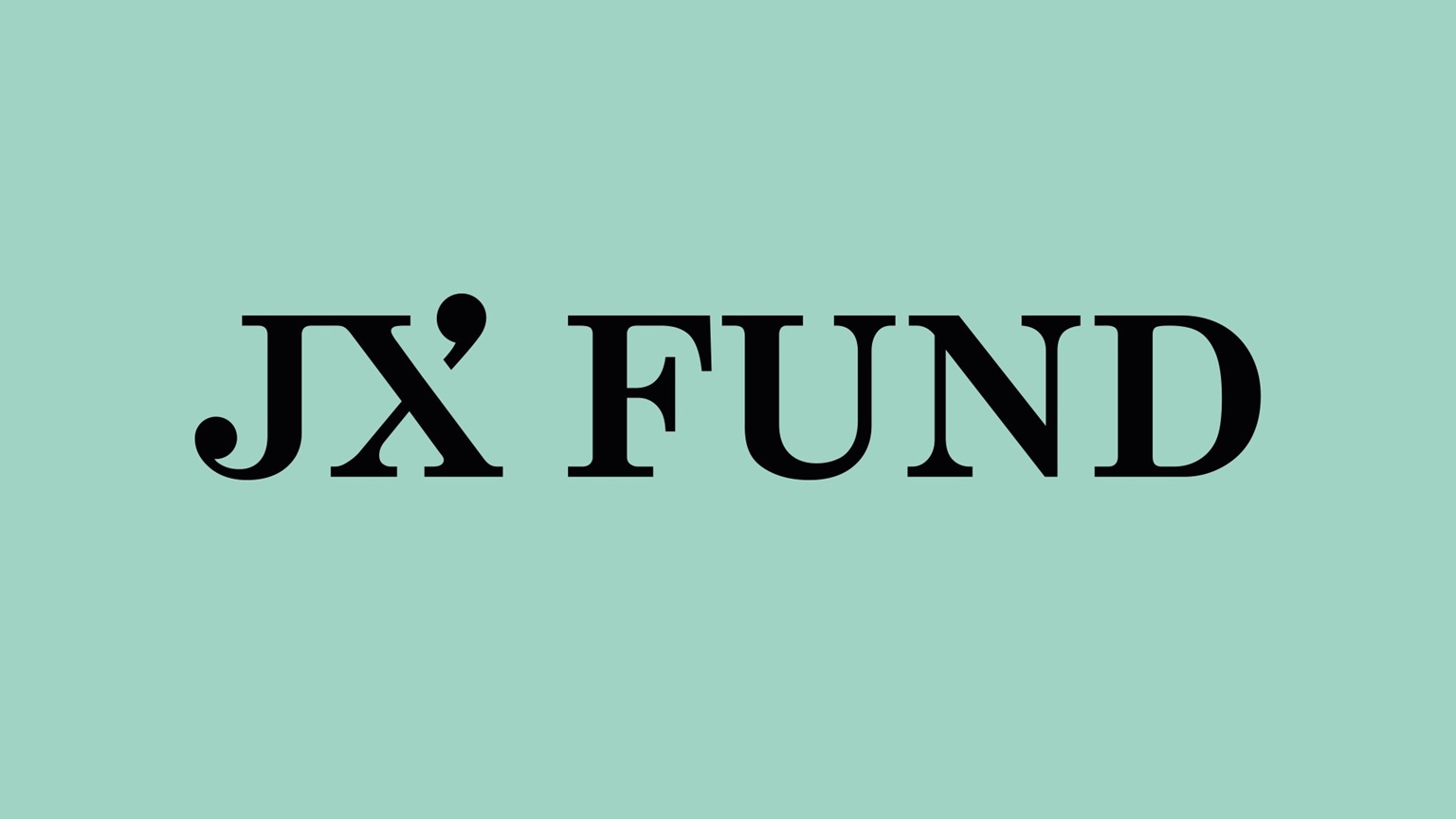Logo "JX Fund".